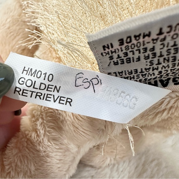 Ganz Webkinz Golden Retriever Plush HM010 Stuffed Animal No Code Puppy Dog Fuzzy - Picture 6 of 6